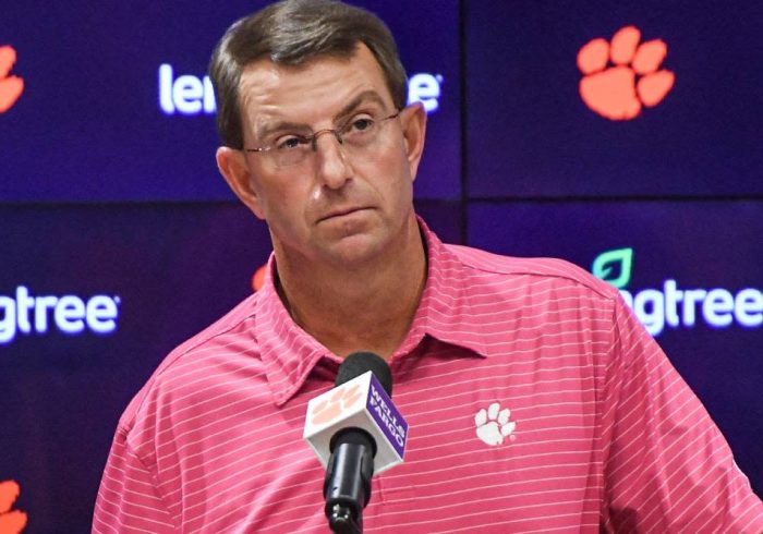 Dabo Swinney Reacts Bluntly to Clemson’s Loss at Notre Dame