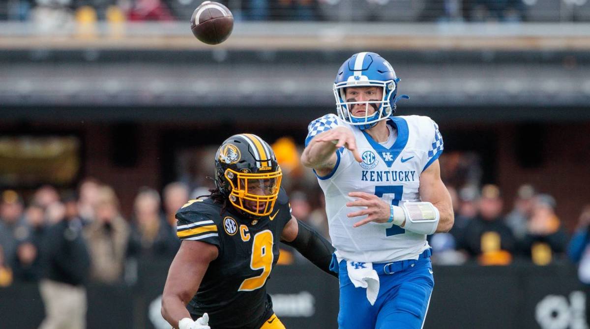 Kentucky-Mizzou Scuffle Breaks Out After Shove on Will Levis