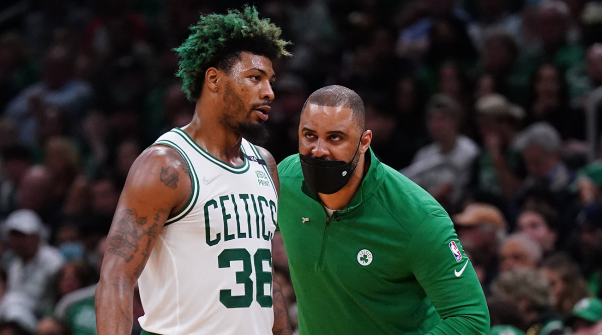 Marcus Smart Reacts to Nets’ Possibly Hiring Ime Udoka As Coach