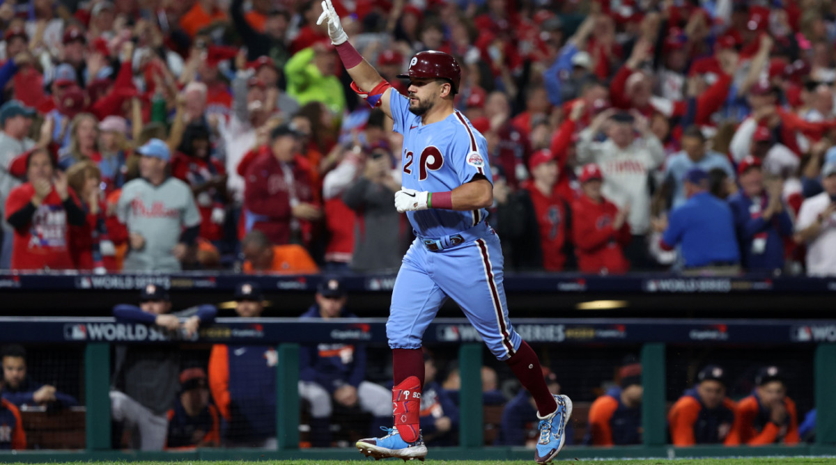 Phillies’ Schwarber Backs Up Memorable Postgame Quote With Leadoff Homer