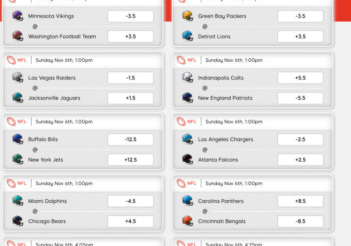 Week 9 NFL Odds and Best Bets: Picks for Perfect 10 Contest