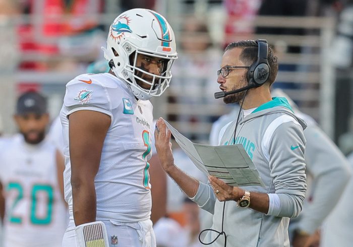 Dolphins Confirm Tagovailoa Concussion, Tab Bridgewater to Start