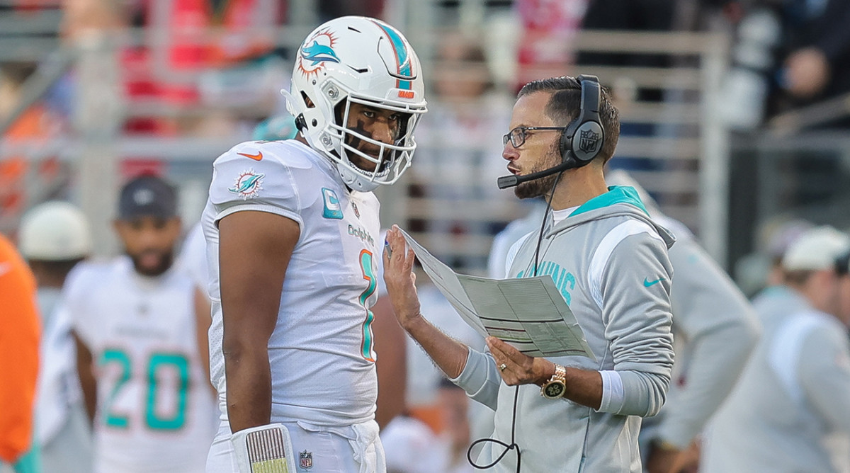 Dolphins Confirm Tagovailoa Concussion, Tab Bridgewater to Start