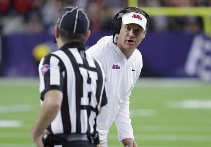 Kiffin: Texas Tech Player Spit, May Have Used Slur Toward Ole Miss Player