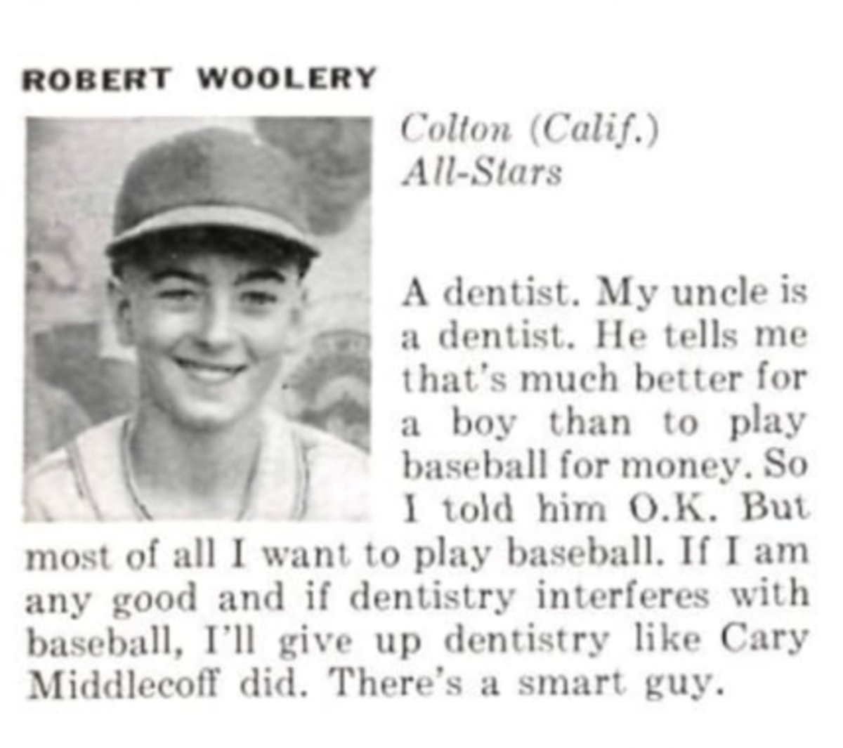 Most Little Leaguers Dream of the Big Leagues. He Dreamed of Dentistry