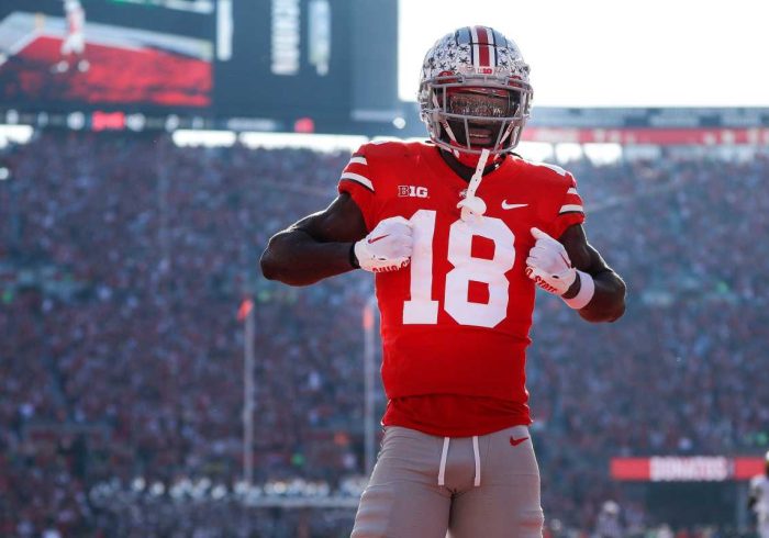 Ohio State’s Marvin Harrison Jr. Embraces Villain Role vs. Georgia