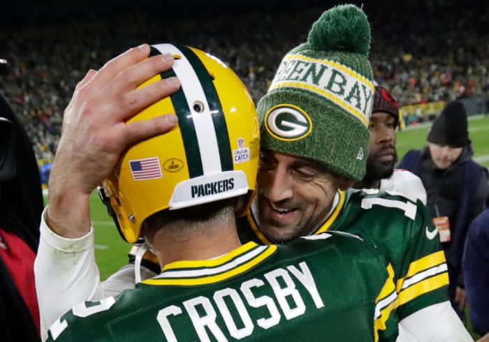 Packers’ Aaron Rodgers Narrates Tribute to Kicker Mason Crosby
