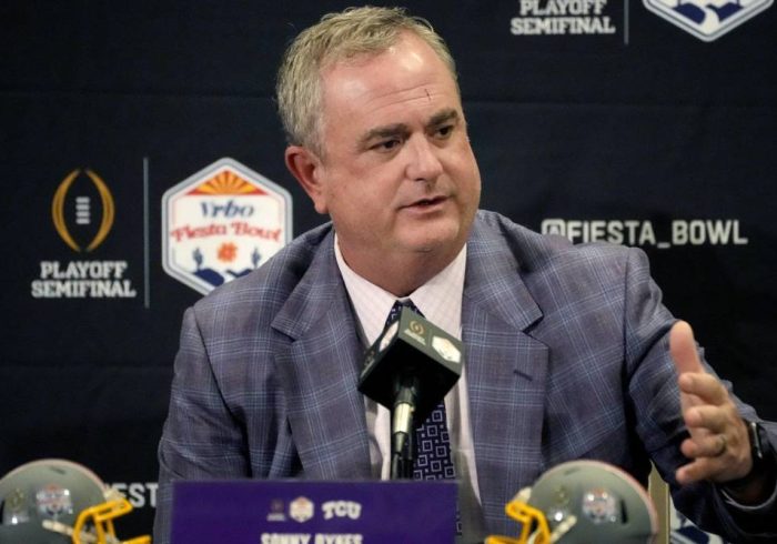 Sonny Dykes Explains Cut on Face During ‘College GameDay’ Appearance