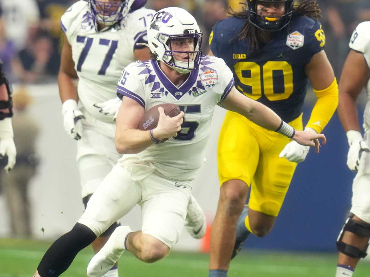 TCU, Michigan Players Slipping And Sliding Trigger Criticism Over Fiesta Bowl Field Quality