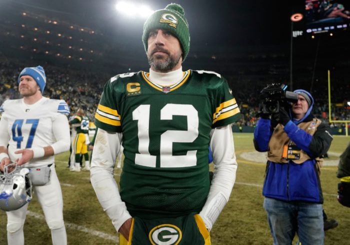 Aaron Rodgers Vague About Future Following Loss to Lions