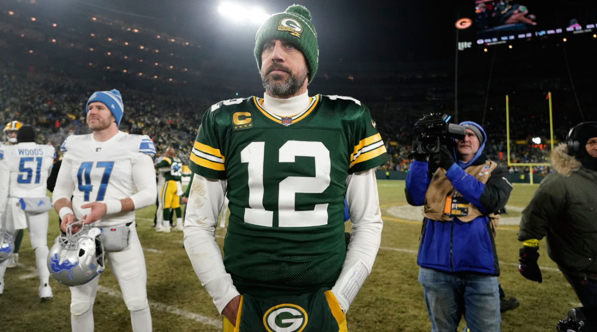 Aaron Rodgers Vague About Future Following Loss to Lions