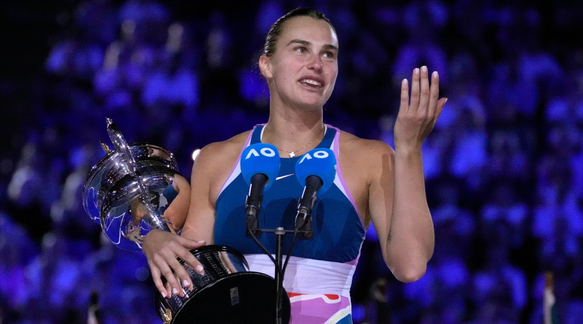 Aryna Sabalenka Celebrates Australian Open Title With Iconic TikTok