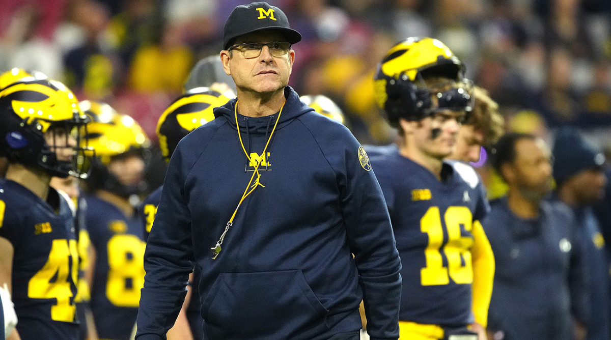 Harbaugh Expects to Stay at Michigan After Reported Panthers Talk