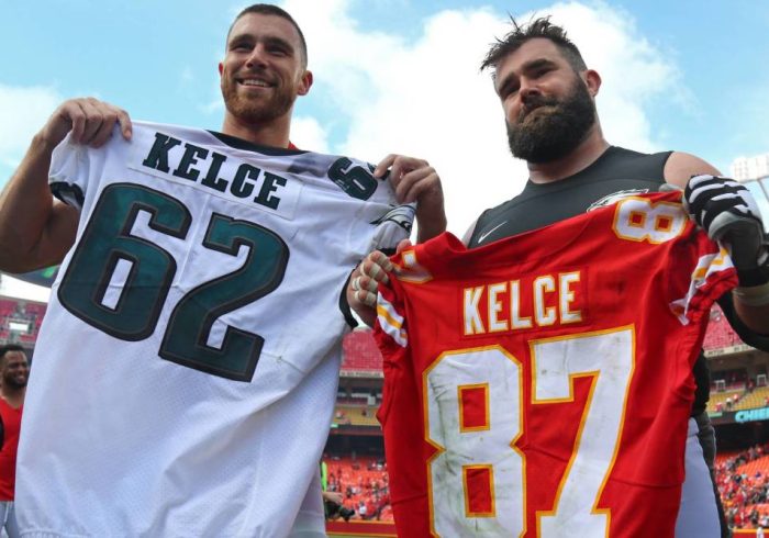 Jason, Travis Kelce Are First Brothers to Face Off in Super Bowl