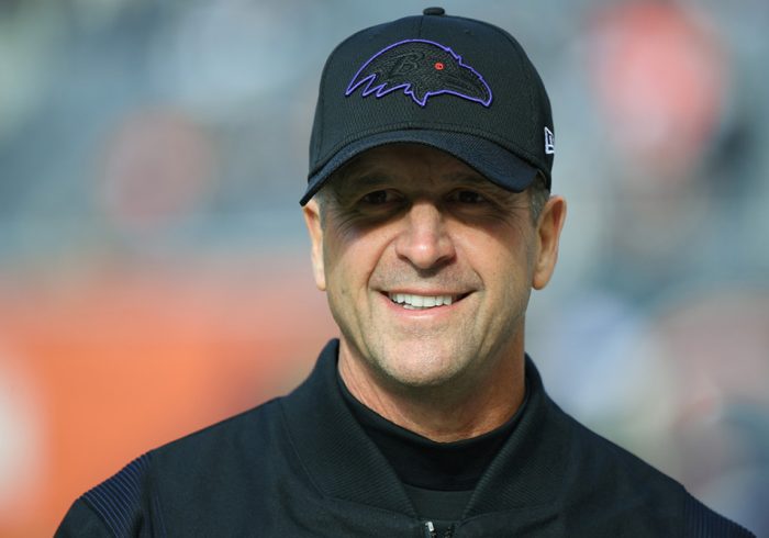 John Harbaugh Gives Terse Response to Mid-Game Question About QB Play