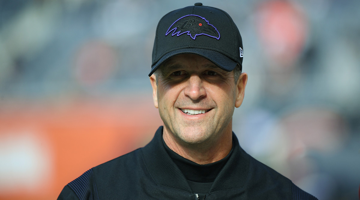 John Harbaugh Gives Terse Response to Mid-Game Question About QB Play