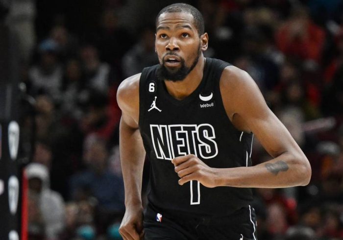 Kevin Durant ‘Progressing,’ Will Be Reevaluated in Two Weeks, Nets Say