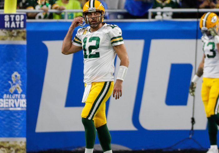 Lions Motivated By Lack of Respect From Aaron Rodgers, Packers