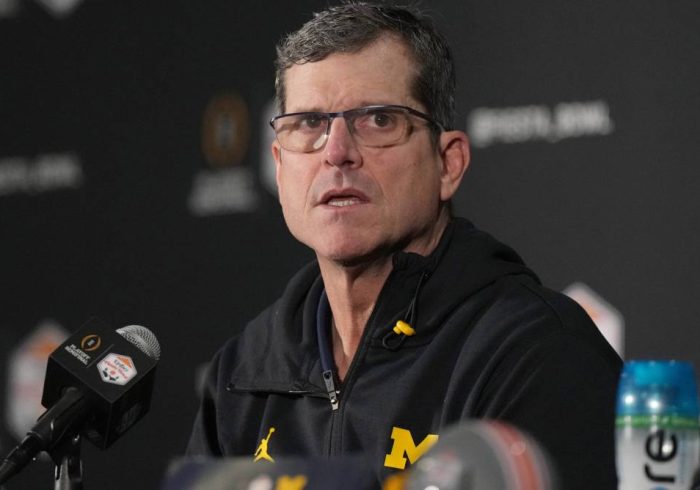 Michigan Coach Jim Harbaugh to Interview With Broncos, per Report