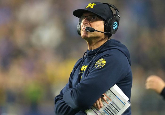 Report: Panthers Owner Spoke With Harbaugh About Coaching Job