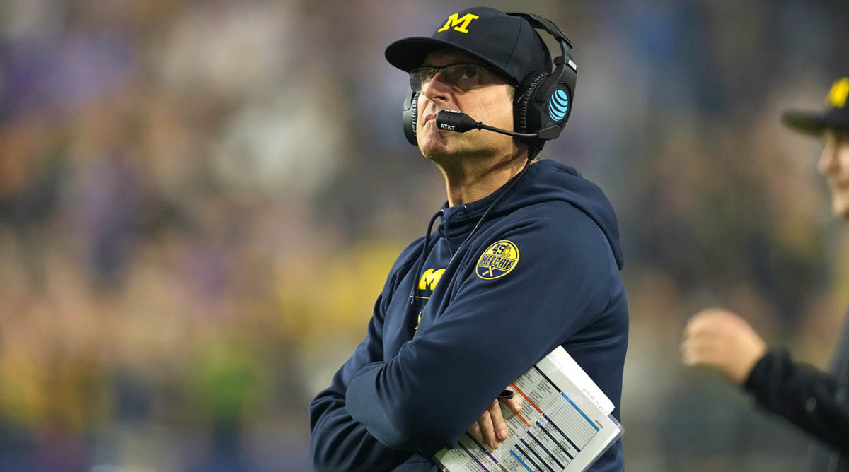 Report: Panthers Owner Spoke With Harbaugh About Coaching Job