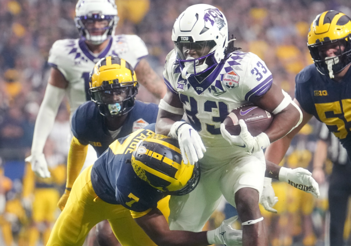 Report: TCU RB Kendre Miller Ruled Out of National Championship