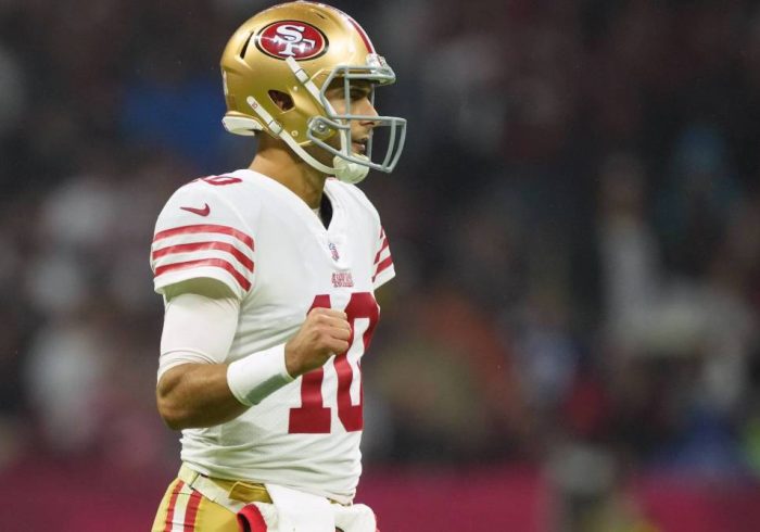 Shanahan Says Garoppolo Return ‘Goal’ is for End of Playoffs