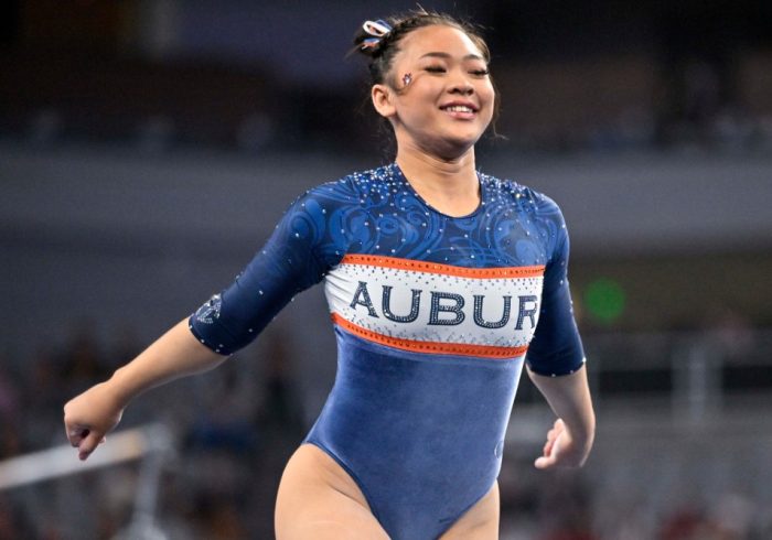 Suni Lee Records Her First Perfect Score of the Season for Auburn