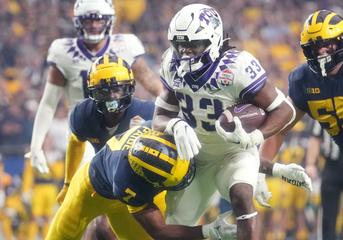 TCU Offensive Star Reportedly ’50-50’ for CFP National Championship