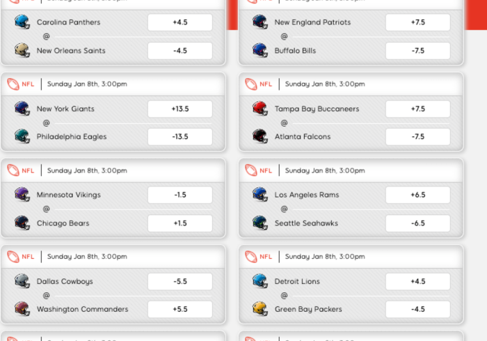 Week 18 NFL Odds and Best Bets