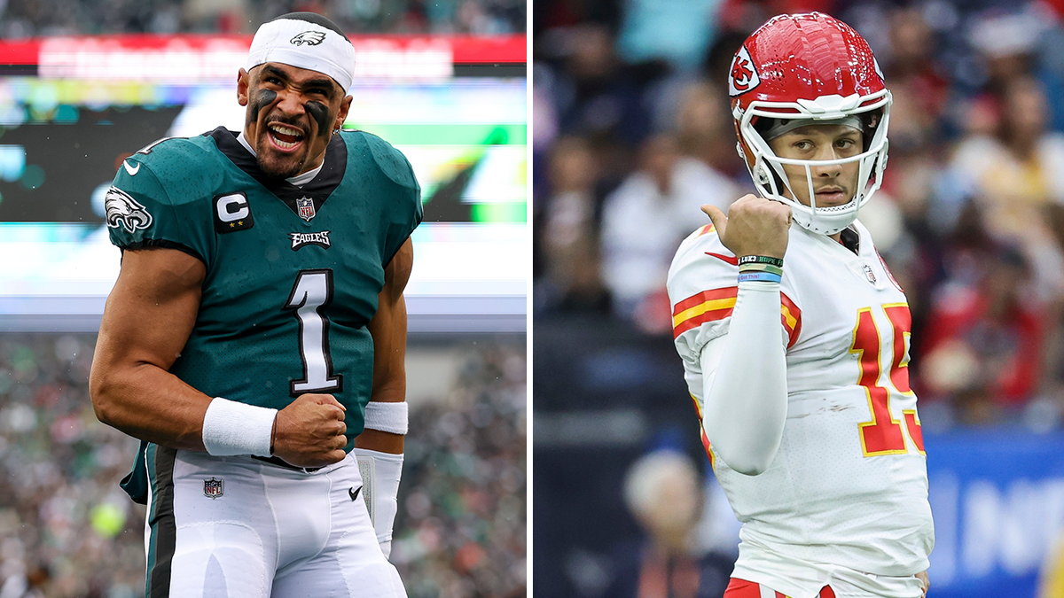 Chiefs, Eagles Reveal Jerseys They Will Wear in Super Bowl LVII