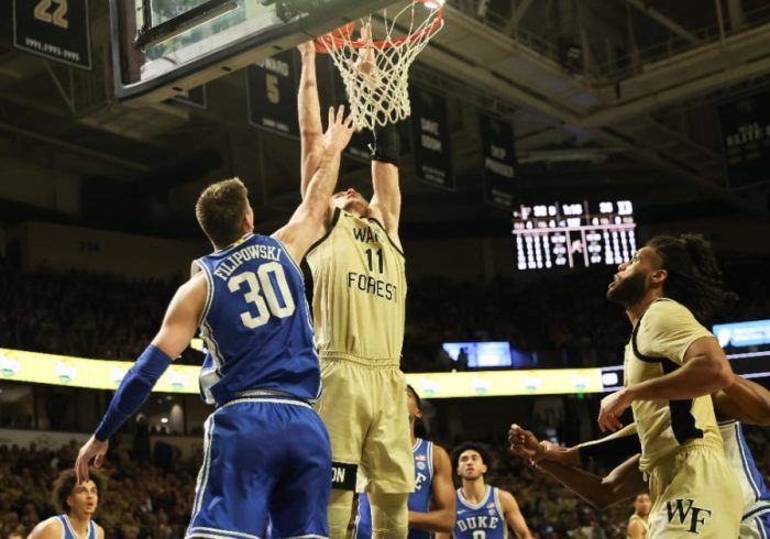 ESPN Analyst Bashes Duke’s Kyle Filipowski for How He Handled Court-Storming Situation