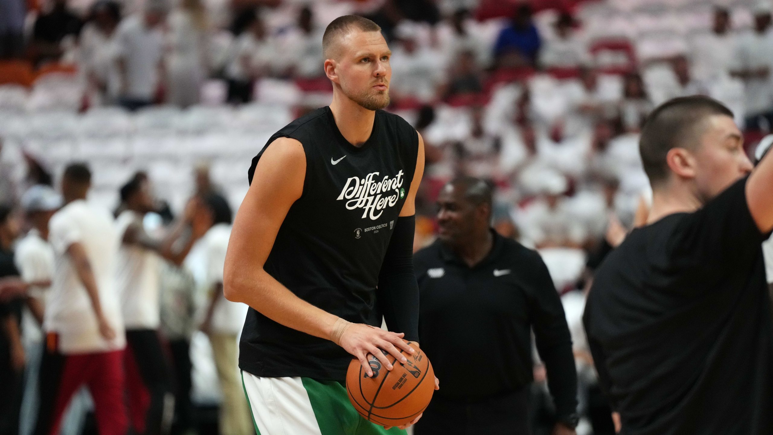 Celtics' Kristaps Porzingis Expected to Miss Several Games With Soleus Injury