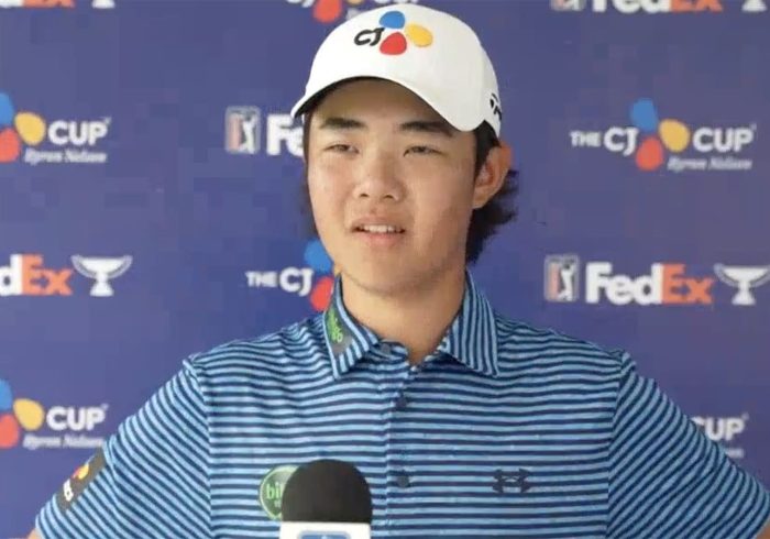 16-Year-Old Kris Kim Makes PGA Tour History by Making Cut at CJ Cup Byron Nelson