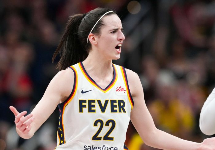 Caitlin Clark Talks Smack, Gets Technical After Nailing Three-Pointer vs. Storm
