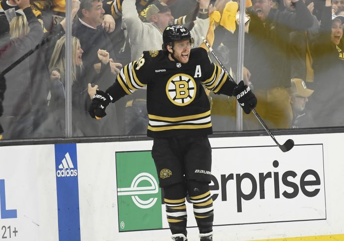 David Pastrnak Had Commendable Response to Getting Called Out by Bruins Coach