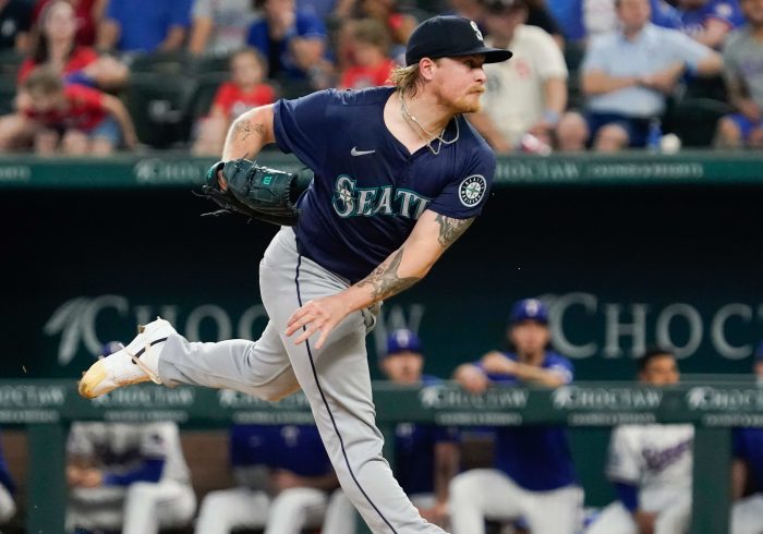 Mariners Breakout Reliever Has a Relatable Reaction to Being Traded So Often