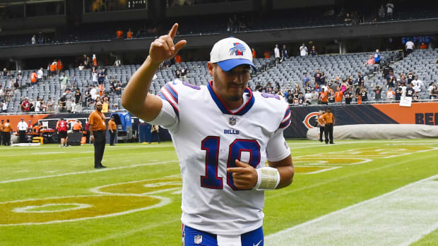 Buffalo Bills backup quarterback Mitchell Trubisky