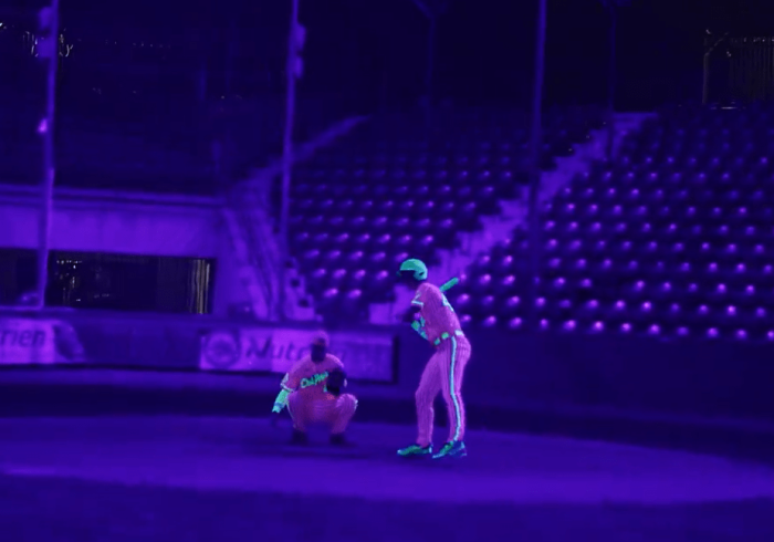 Summer League Baseball Team to Play Glow-in-the-Dark Game Under Blacklights