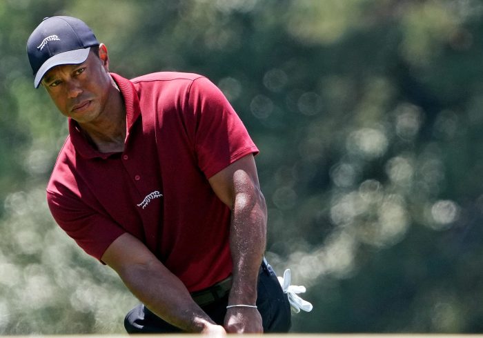 Tiger Woods Launches New Apparel, Offering Big Hint at Major Championship Plans This Summer