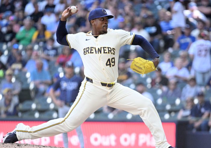 Umpires Demand Brewers Pitcher Change Glove Despite Fact He Used It Previous Night