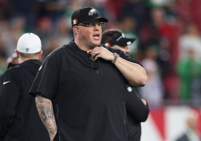 'Big Dom' DiSandro Earns New Eagles Job Title After Viral Sidelines Dust-Up in 2023