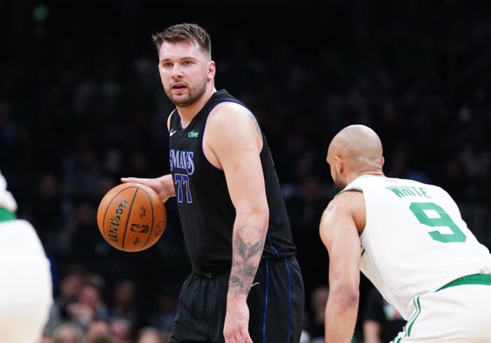 Luka Doncic Injury Downgrade Doesn't Shift Mavericks vs. Celtics Game 2 Odds