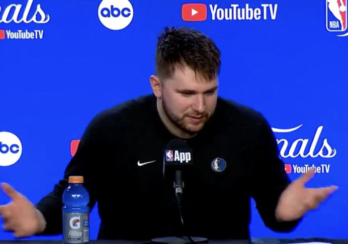 Luka Dončić Was Not Impressed With Refs in Game 3 vs. Celtics