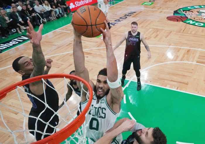 NBA Fans React to Celtics' Dominant First Half in Game 1 of NBA Finals