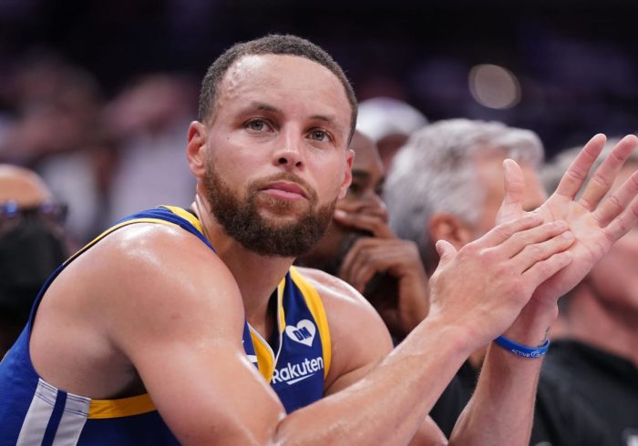 Steph Curry Hit His Classic Celebration While Lighting Up a Random Pickup Game